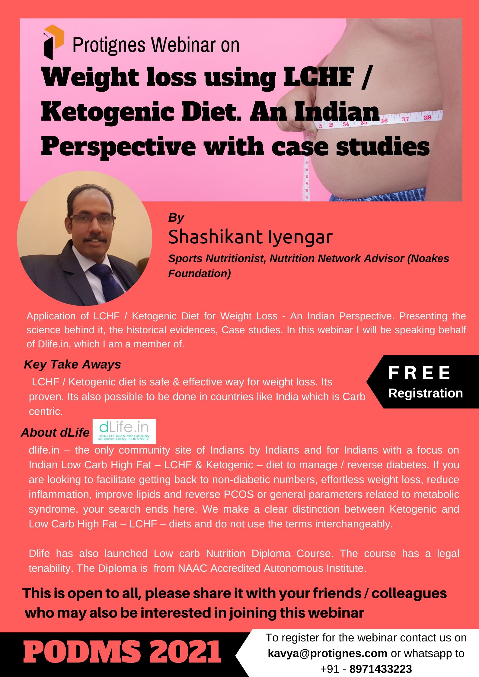 Weight Loss Using LCHF/Ketogenic Diet. An Indian Perspective with Case Studies